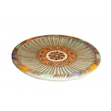 Handmade painted Fez plate